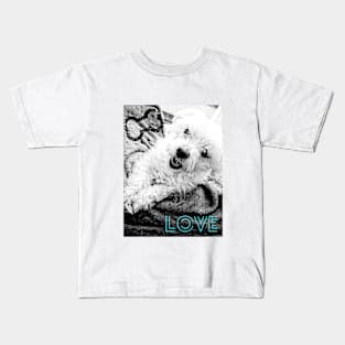 Love my dog III Kids T-Shirt